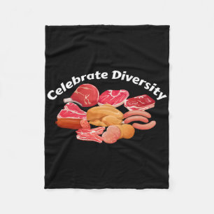 Cobertor De Velo Celebre a Diversidade Bbq Grill Roupas Vestuário D