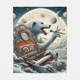 Cobertor De Velo Celestial Canis Pianist