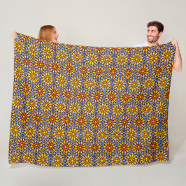 Cobertor De Velo Celestial Sun Mandala