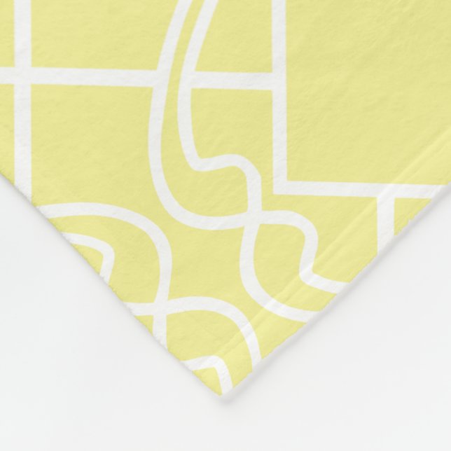 Cobertor De Velo Cello Manteiga Suave Amarelo Design Treliça (Quina)