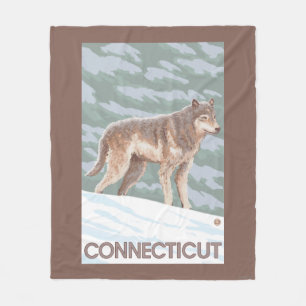 Cobertor De Velo Cena de ConnecticutWolf