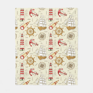 Cobertor De Velo Cena do oceano