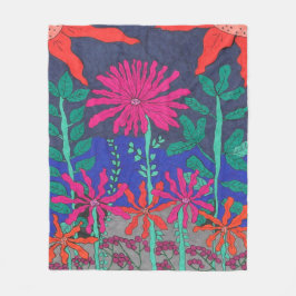 Cobertor De Velo Cena Noturna do Jardim Flor