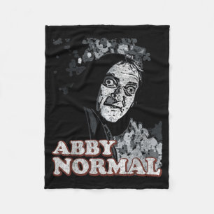 Cobertor De Velo Cérebro Divertido Abby Normal Halloween