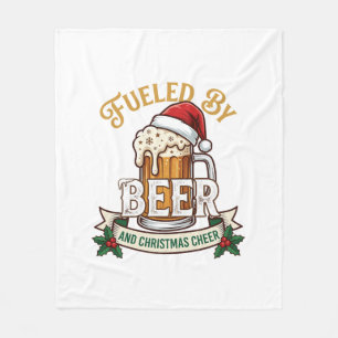 Cobertor De Velo Cerveja Energética Caneca Natal Feliz Chapéu de Pa