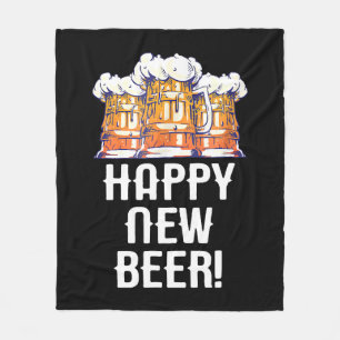 Cobertor De Velo CERVEJA NOVA FELIZ! Bebendo do Ano Novo