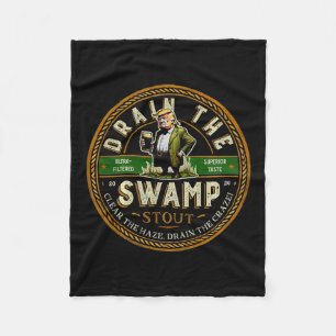 Cobertor De Velo Cerveja Stout Trump Drena Pântano Pun Para Trump S