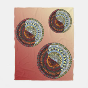 Cobertor De Velo Céu e Inferno Fleece Blanket