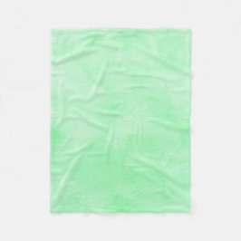 Cobertor De Velo Céu nebuloso bonito do Batik verde da hortelã