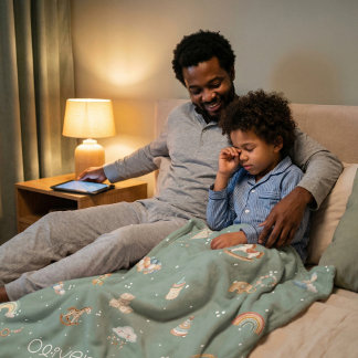 Cobertor De Velo Chá de Bebê Boho Outono