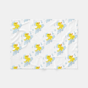 Cobertor De Velo Chá de fraldas de bolhas azuis