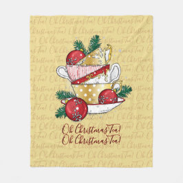 Cobertor De Velo Chá de Natal!