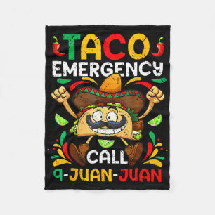 Cobertor De Velo Chamada de Emergência do Taco 9 Juan Shirt Cinco D