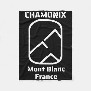 Cobertor De Velo Chamonix Mont Blanc France Skining Snowboard