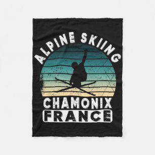Cobertor De Velo Chamonix Ski Resort França Esqui alpino francês Al