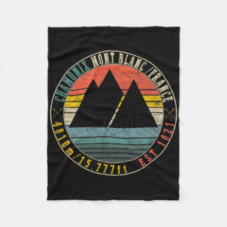 Cobertor De Velo Chamonix Valley Mont Blanc France Snowboard