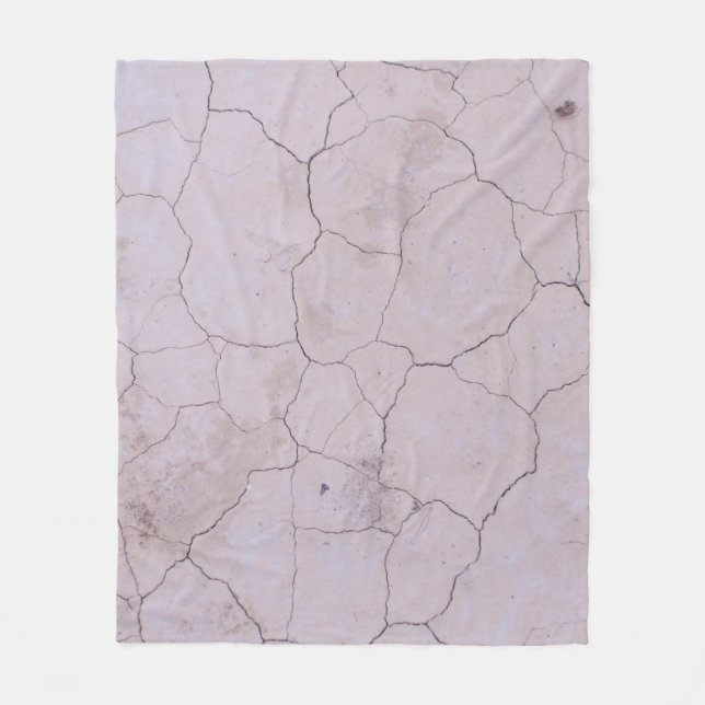 COBERTOR DE VELO CHÃO DE CONCRETO BRANCO CRACKED (Frente)