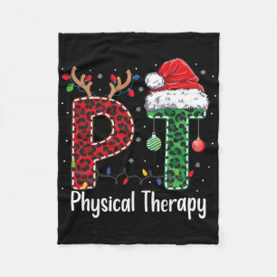 Cobertor De Velo Chapéu de Papai Noel de Fisioterapia Fisioterapeut