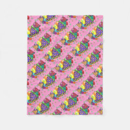 Cobertor De Velo Chapéus do Partido Birthay