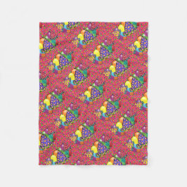 Cobertor De Velo Chapéus do Partido Birthay