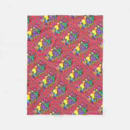 Cobertor De Velo Chapéus do Partido Birthay