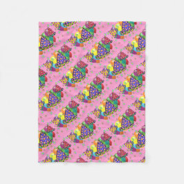 Cobertor De Velo Chapéus do Partido Birthay