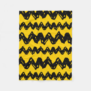 Cobertor De Velo Charlie Brown Zig Zag Pattern