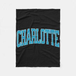 Cobertor De Velo Charlotte Futebol Vintage Cidade