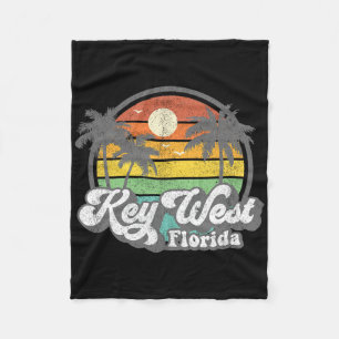 Cobertor De Velo Chaves de Key West Flórida Retro 70's Férias na Pr