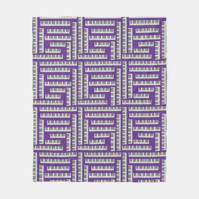 Cobertor De Velo Chaves do Piano (Frente)