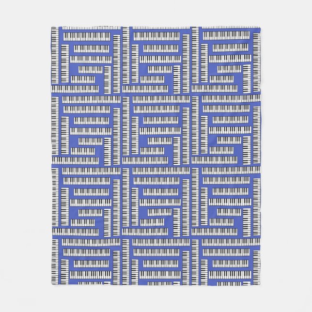 Cobertor De Velo Chaves do Piano (Frente)