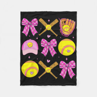 Cobertor De Velo Checkered Mama Bow Cute Softll Mom Women Game Day 