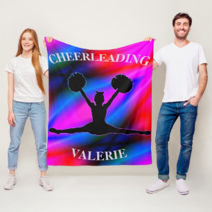 Cobertor De Velo Cheerhead Colorida Fleece Blanket
