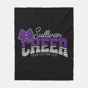 Cobertor De Velo Cheerleader de atleta da Escola de NOME ADD da Equ