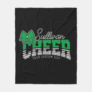 Cobertor De Velo Cheerleader de atleta da Escola de NOME ADD da Equ