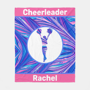 Cobertor De Velo Cheerleader Fleece em Aberto