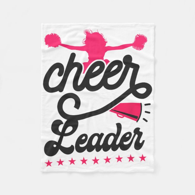 Cobertor De Velo Cheerleading Líder de torcida Animadora de torcida (Frente)