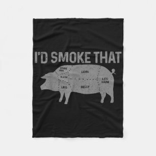 Cobertor De Velo Chef Butcher Churrasco Id Fumar Esse Porco Engraça
