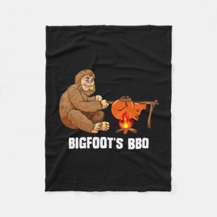 Cobertor De Velo Chef de churrasco bigfoot sasquatch masculino