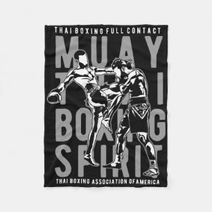 Cobertor De Velo Cheio Contato Tailandês Boxing Ociation Of America