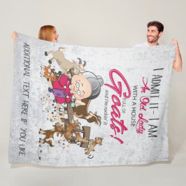 Cobertor De Velo Cheio de Caprinos da Casa Velha