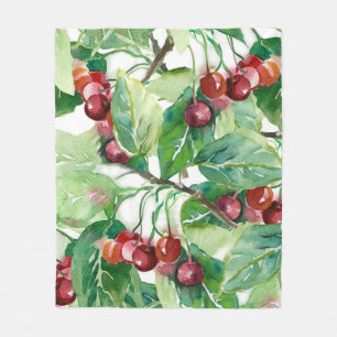 Cobertor De Velo Cherry Seamless Pattern