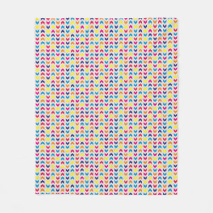 Cobertor De Velo Chevron asteca colorido