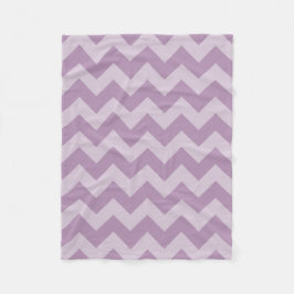 Cobertor De Velo Chevron Monocromático Roxo