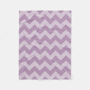 Cobertor De Velo Chevron Monocromático Roxo