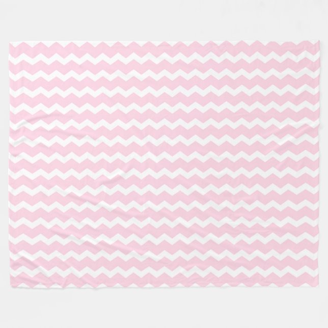 Cobertor De Velo Chevron Rosa (Frente (Horizontal))