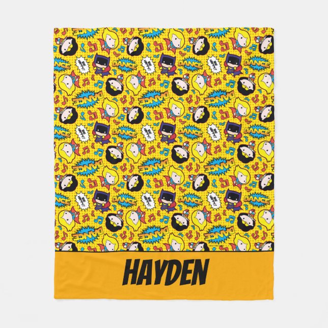 Cobertor De Velo Chibi Heroine Dance Pattern (Frente)