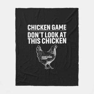 Cobertor De Velo Chicken Art Chicken Game
