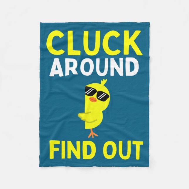 Cobertor De Velo Chicken Easter Chick 1  (Frente)