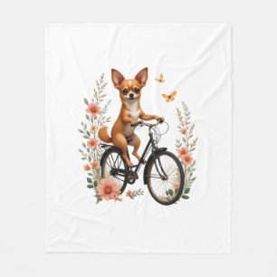 Cobertor De Velo Chihuahua Bicicleta Cachorro Ciclismo